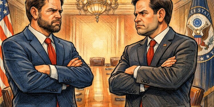 美國下屆總統「保守派初選」：范斯 JD Vance 以 53% 勝過盧比歐 Marco Rubio 35%
