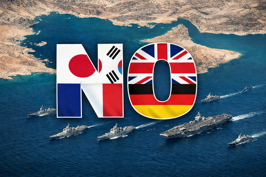 為什麼川普號召多國保衛荷姆茲海峽，卻完全沒盟友理他？