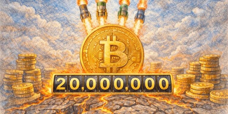 第 2,000 萬枚比特幣已挖出！最後一枚要等到 2140 年，BTC 正式進入「極度稀缺」新紀元