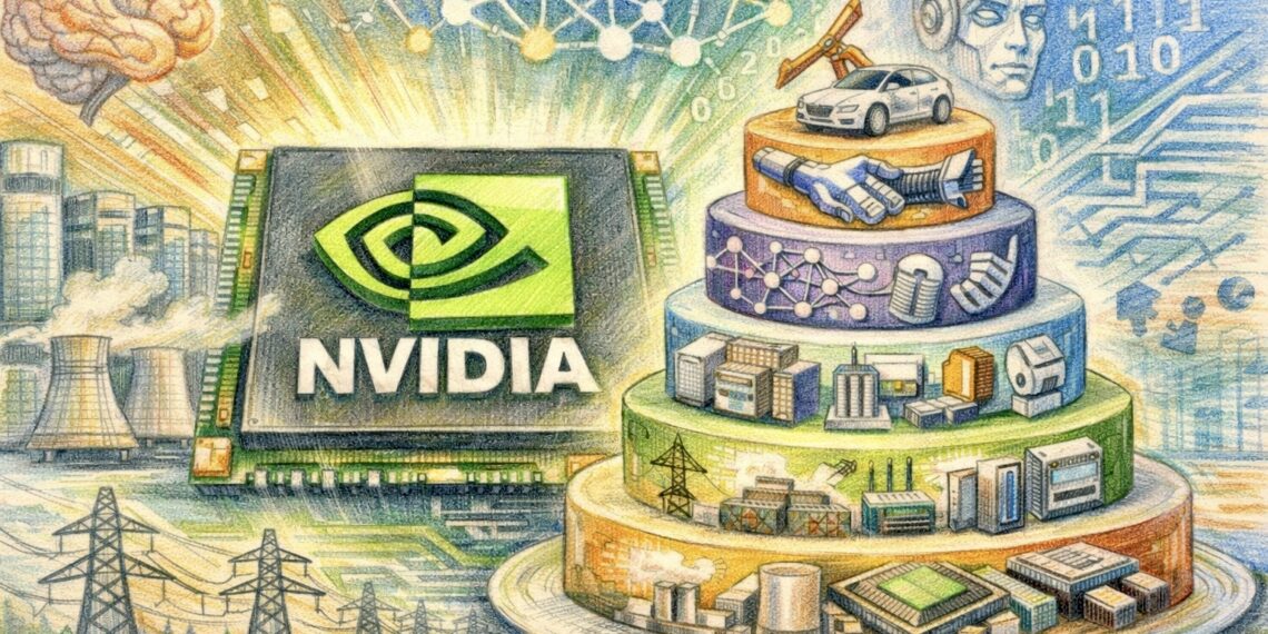 Nvidia 輝達萬字解析：AI 是一塊「五層蛋糕」！數兆美元基礎建設才剛開始