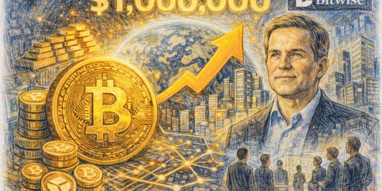 Bitwise 投資長：比特幣破 100 萬美元不是夢！揭密機構定價 BTC 的終極公式