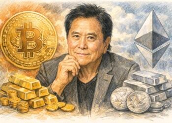 富爸爸警告 2026 史上最大崩盤來了！點名貝萊德是龐氏騙局，籲「少吃一天飯」買比特幣、白銀