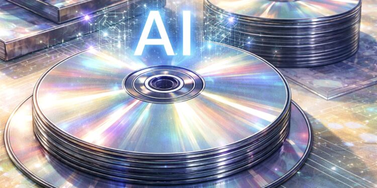 錸德漲停、中環狂飆！AI 推升硬碟成本，台廠光碟片迎十年罕見漲價潮