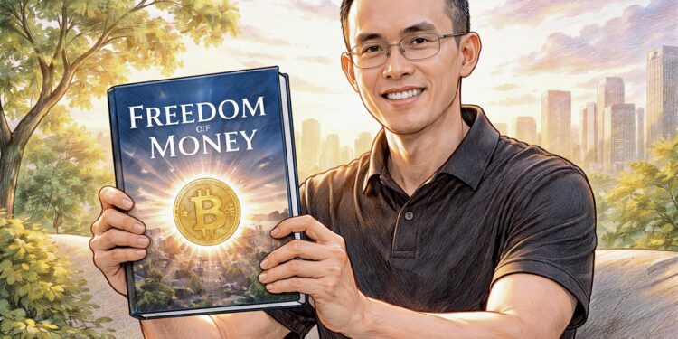趙長鵬 CZ 新書定稿！中文名《幣安人生》、英文名「Freedom of Money」，同名 Meme 幣短線暴漲