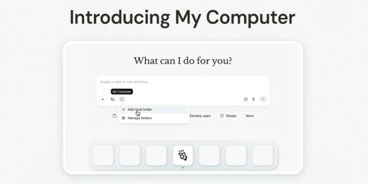 Manus 推出桌面端「My Computer」新功能：AI 直接操控本地電腦，20 分鐘完成 App 開發