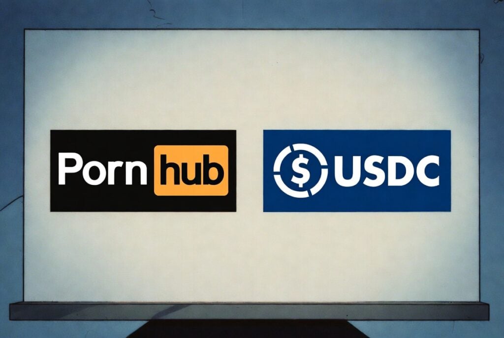 成人影音龍頭 Pornhub 宣布棄用 USDT、創作者收益全面改發 USDC：更可靠、更安全