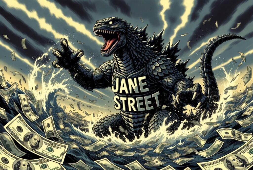 被控「每天 10 點砸盤比特幣」的 Jane Street 去年狂賺 396 億美元！彭博分析師：輾壓所有華爾街銀行