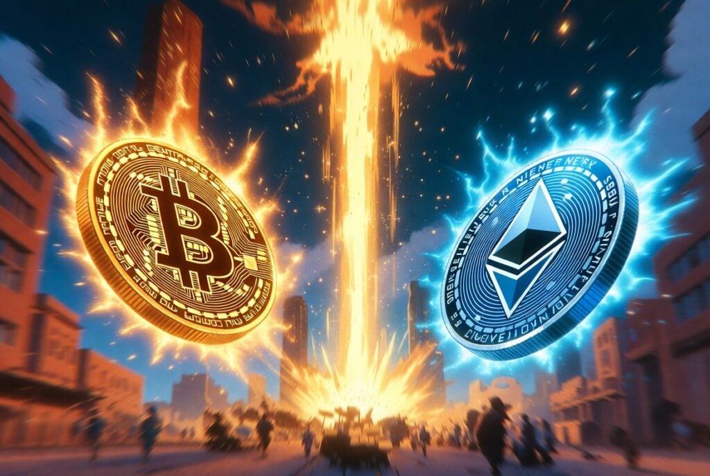 比特幣 V 反突破 7.6 萬美元、以太坊站上 $2300！全網 24 小時爆倉 3.6 億美元