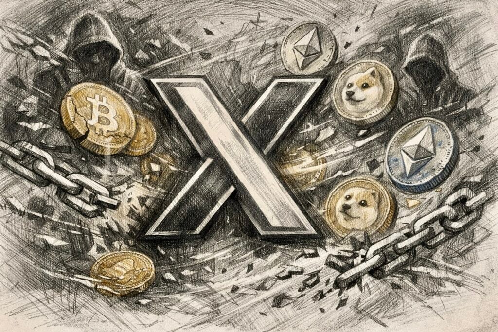 X 平台出狠招：帳號第一次聊加密貨幣將「自動鎖定」求驗證，產品負責人轟 Google 縱容釣魚信