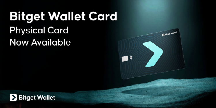 Bitget Wallet 推出實體加密卡，支援全球 ATM 提款