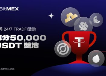 BitMEX 推出 24/7 TradFi 活動，設立 50,000 USDT 獎池