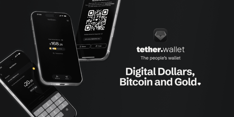Tether 推出官方自託管錢包 tether.wallet！主打免 Gas 費、信箱化地址，擁抱全球 5.7 億用戶