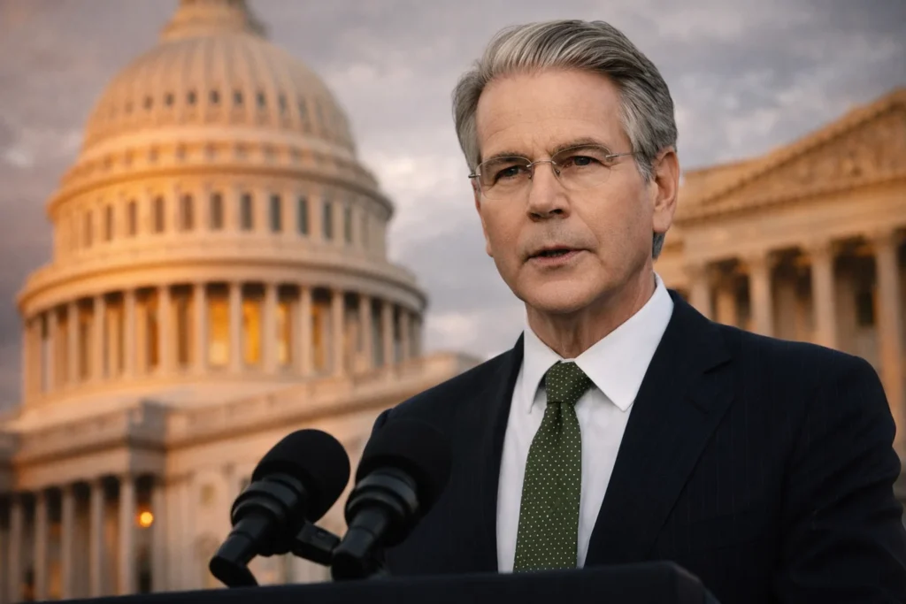 貝森特撰文施壓國會：迫切通過《清晰法案》，美國才能主導世界加密規則