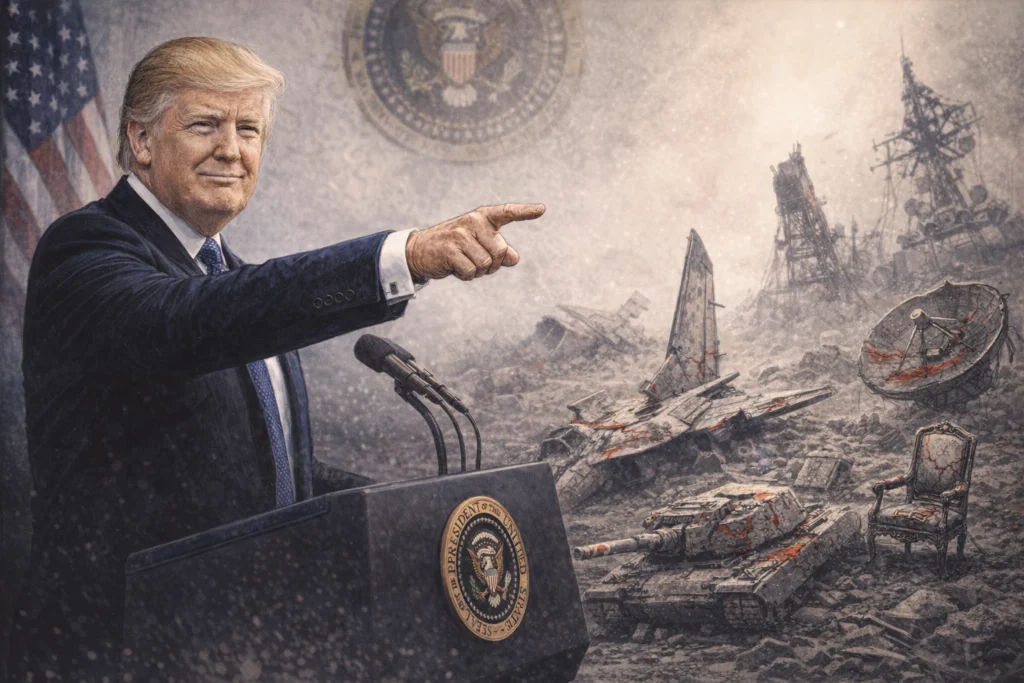 川普喊「伊朗已回到石器時代」:六大軍事能力全毀、重建要 15-20 年