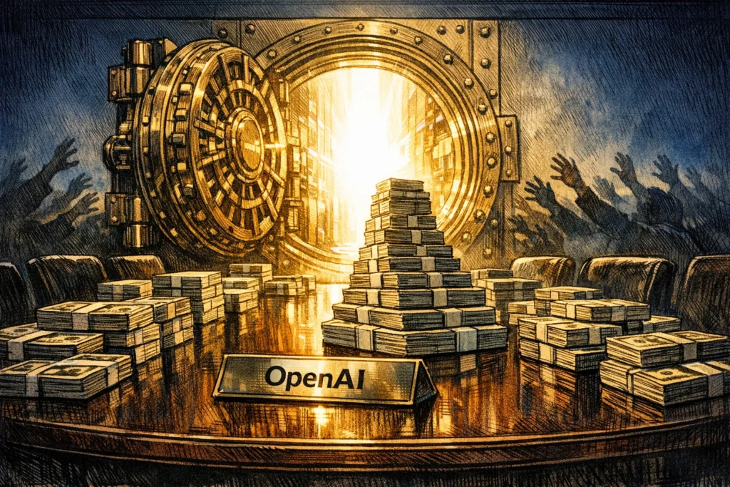 史上最大單輪融資：OpenAI 完成 1220 億美元募資，估值飆破 8520 億鎂