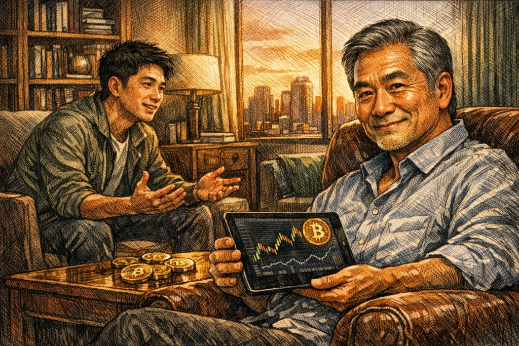 28歲網友想「每月定存2500美元比特幣」！60歲阿伯現身力挺：我囤了7顆BTC留給孫子