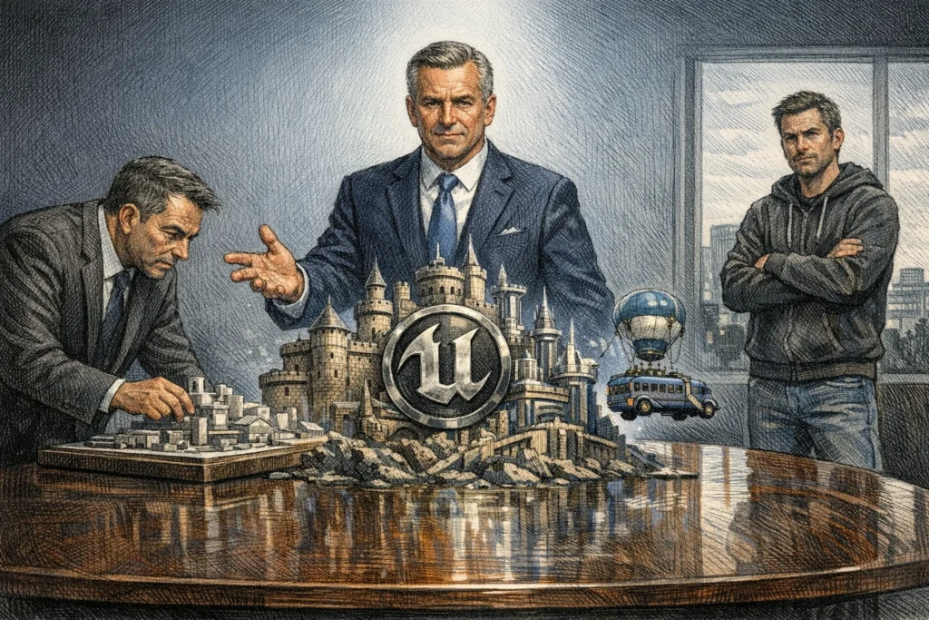 迪士尼傳收購 Epic Games，前高層：遊戲才是真正股價成長動力，Unreal Engine統治了創作者