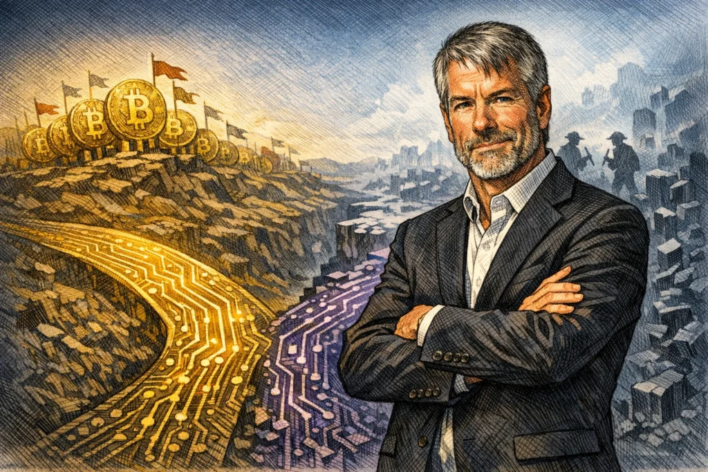 Michael Saylor 警告 BIP-110 是比特幣最大威脅；四年週期已死、機構資本才是真主角