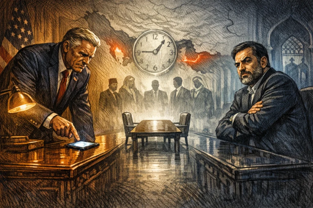 川普警告伊朗「地獄將降臨」下 48 小時最後通牒：談和或開放荷姆茲海峽