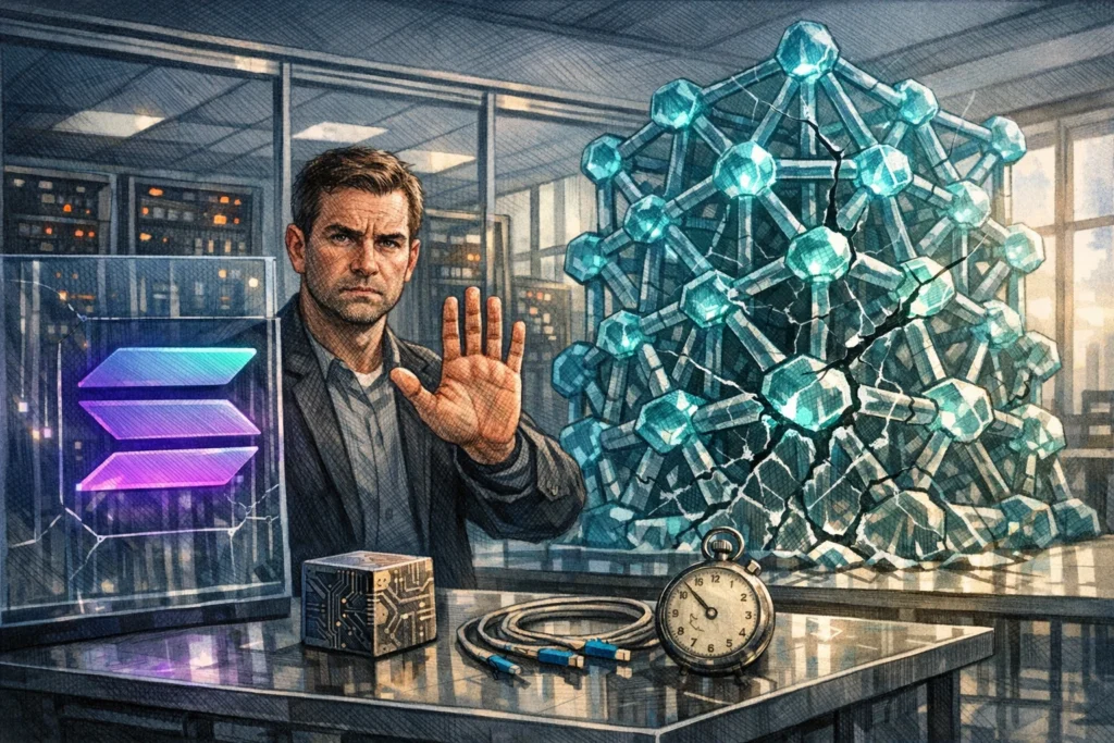 Solana 測試後量子加密：簽名大小暴增 40 倍、網路吞吐量慢九成