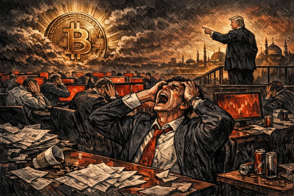 比特幣衝破 69500 美元「空軍遭血洗」，逾 8 萬人爆倉 2.55 億美元