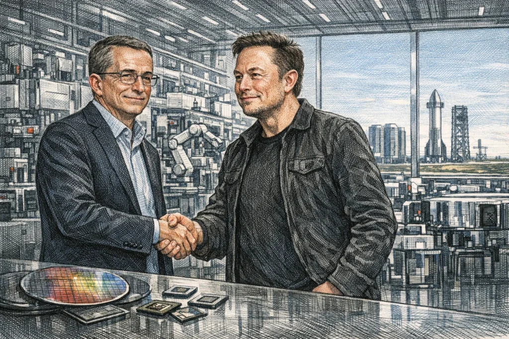 intel 宣布加入馬斯克 Terafab 超級晶片廠計畫,與 SpaceX、特斯拉共建太瓦級 AI 算力