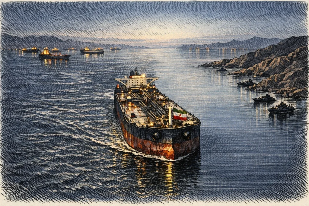 荷姆茲海峽再度關閉！伊朗公布安全通行路線圖：小心觸碰水雷