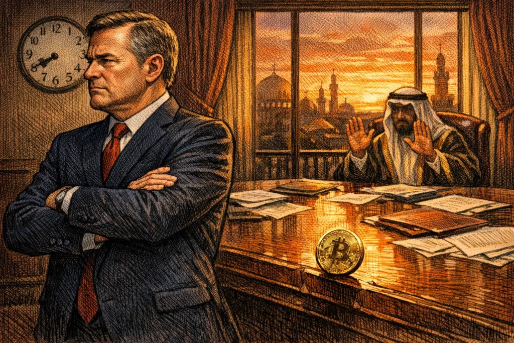 快訊》美伊談判破局！副總統范斯：伊朗不願棄核，比特幣急摔 2% 跌破 7.2 萬美元