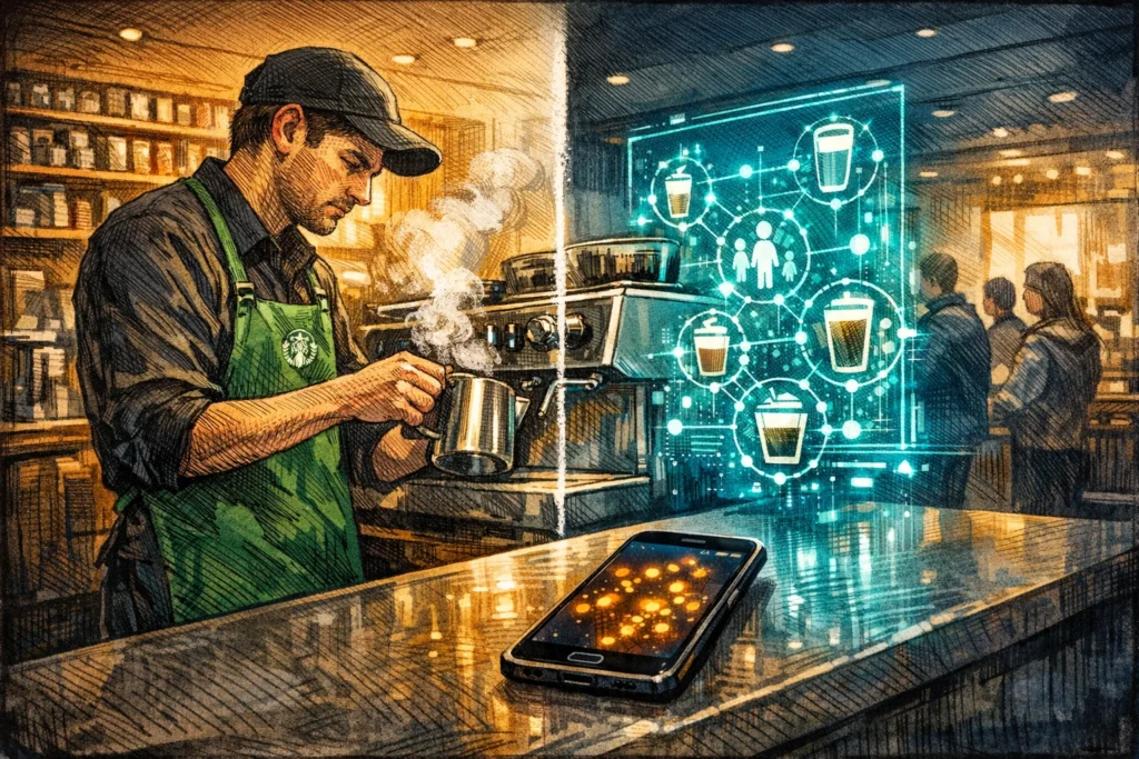 星巴克執行長揭露「AI 咖啡師助手」:即時輔助製飲、解決通路訂單混亂