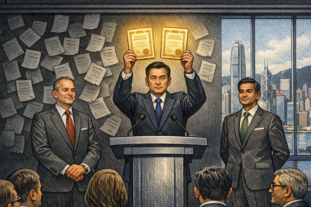 香港穩定幣牌照落地，36 家巨頭混戰後僅匯豐＋渣打銀行持證上崗