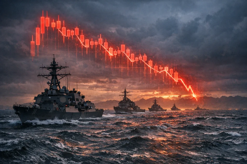 比特幣跌穿70600美元「美軍封鎖荷姆茲海峽」，多單血洗 $2.03 億，14.7 萬人爆倉