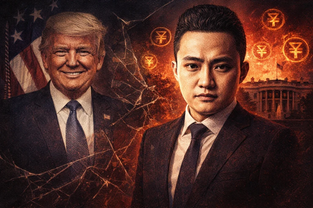 孫宇晨槓上川普家 DeFi：WLFI 是治理中心化黑箱、$75M 被凍結無法投票