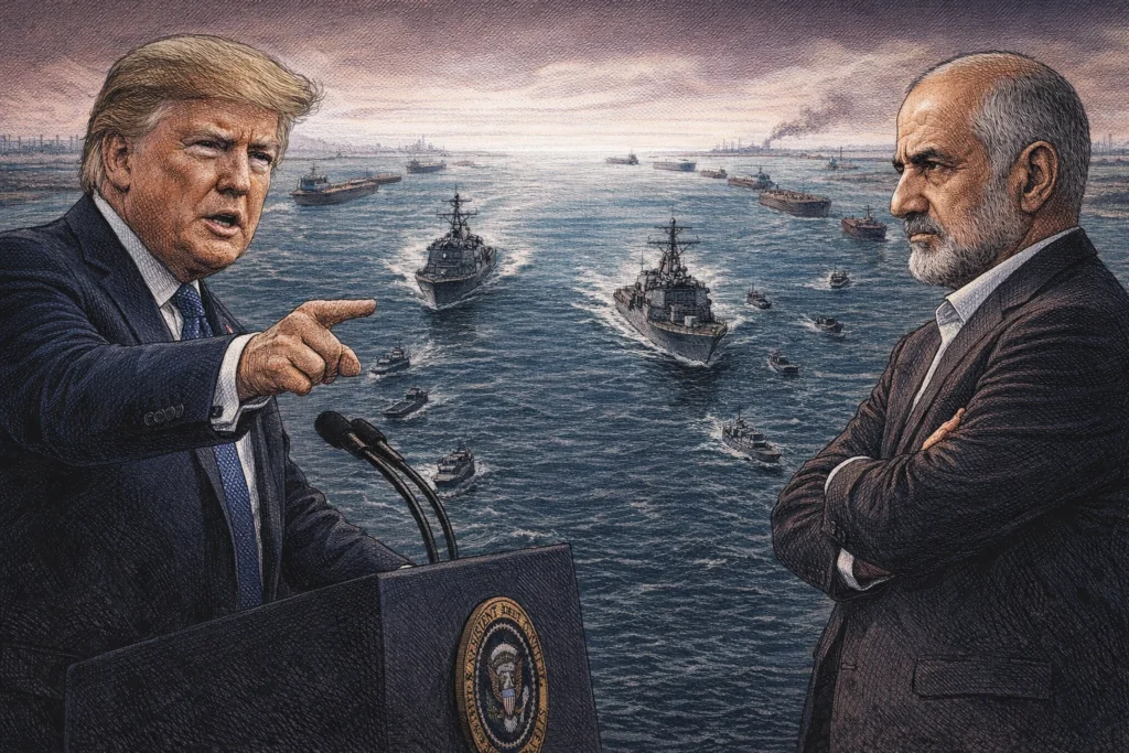 川普變調封鎖伊朗海峽：美石油產量超俄沙總和「全球跟我們買就好」，沒有船需要通過荷姆茲