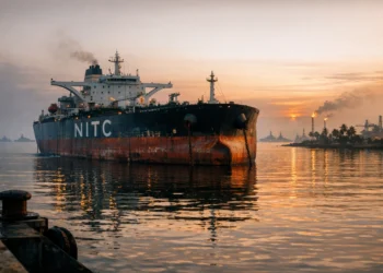 川普下令晚上十點封鎖荷姆茲海峽，兩艘伊朗油輪偷靠港印度，禁運豁免到期前的最後一搏