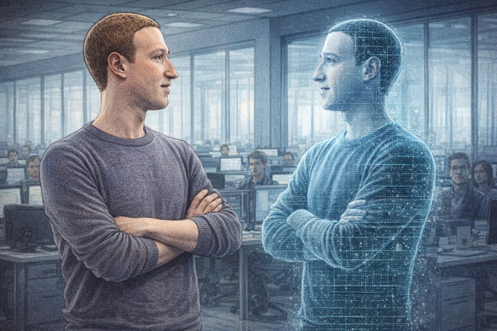 祖克柏遭爆使用 AI token 數量在 Meta 吊車尾,還要求員工跟他的 AI 分身對話