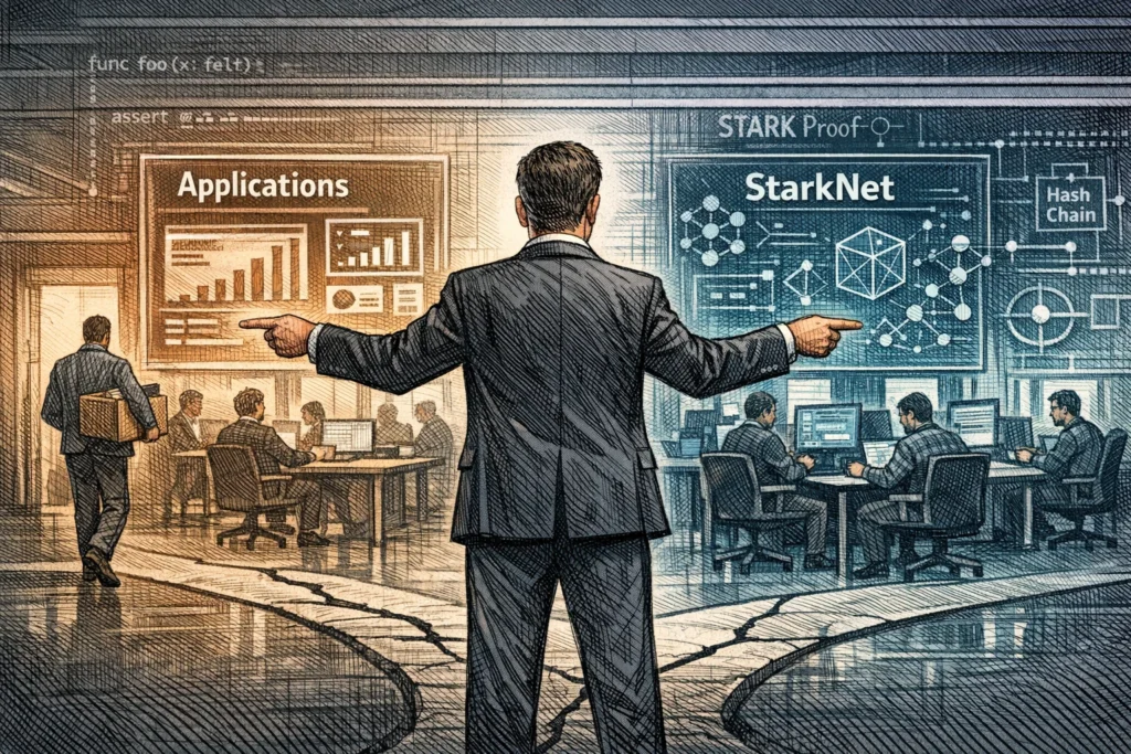 StarkWare 宣布裁員重組：拆分應用與 Starknet 兩大業務單元，強化量子安全密碼學自主掌控