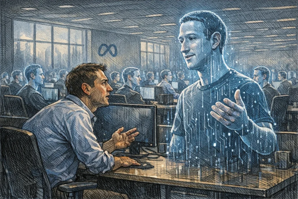 Meta 正訓練「祖克柏 AI 分身」與 8 萬名員工直接溝通，下一步推出 KOL 分身？