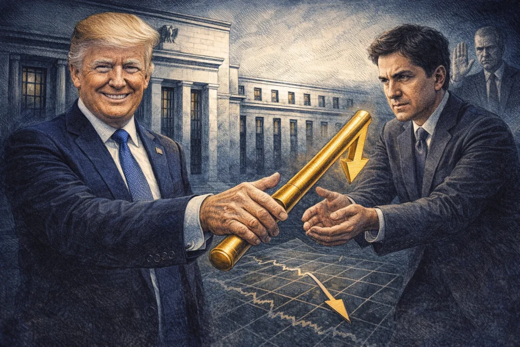 川普親口喊話：華許一但就任 Fed 主席，美元利率就馬上降息！