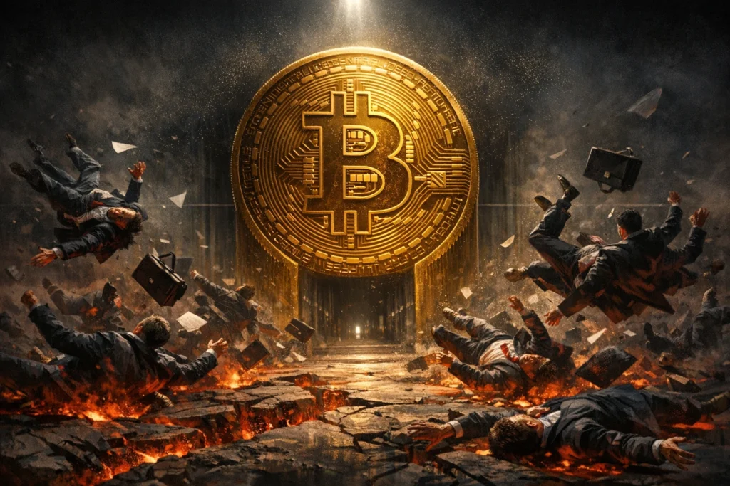 比特幣再衝 7.56 萬美元回落大關失守，全網爆倉「2.18 億」空軍被碾壓佔七成