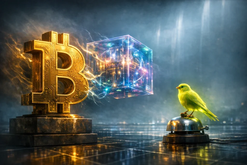 比特幣社群提「量子金絲雀」解決方案：設賞金地址等人破解，再合理化凍結全網舊錢包