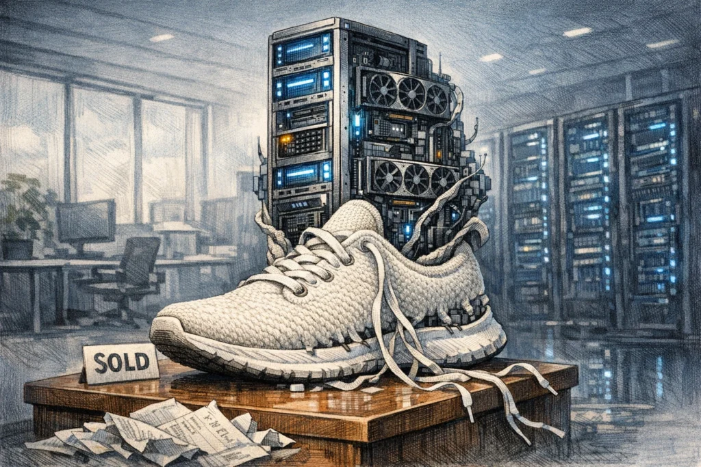 賣鞋賣到下市邊緣，Allbirds 改名 NewBird AI 股價飆 582%：AI 借殼劇本再現？