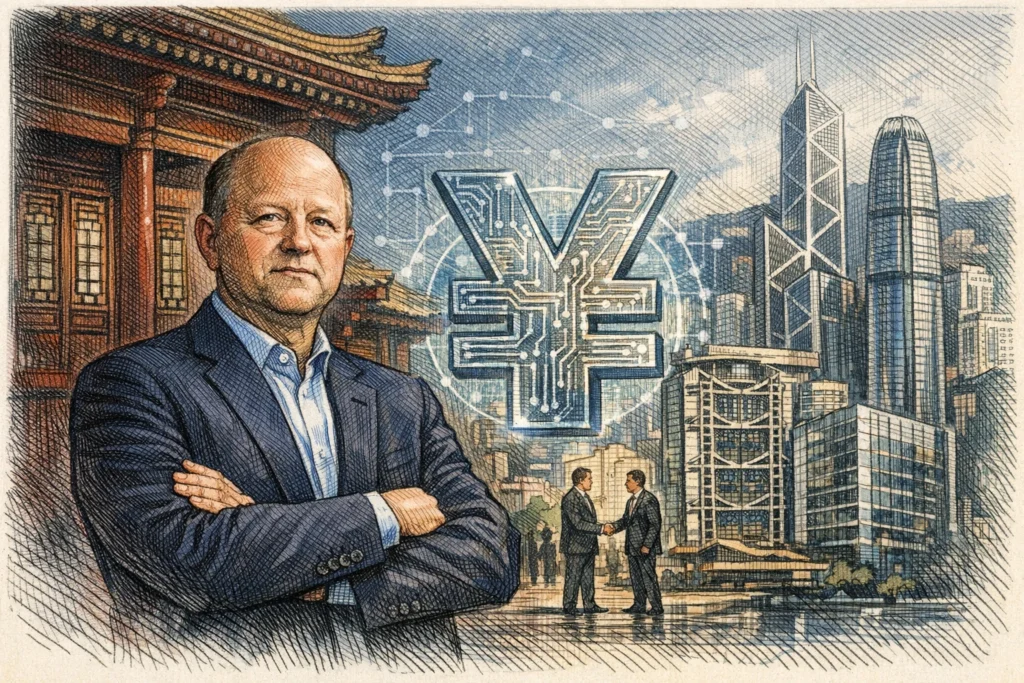 Circle執行長Jeremy Allaire：人民幣穩定幣「機會巨大」，預測中國 3-5 年內會推出