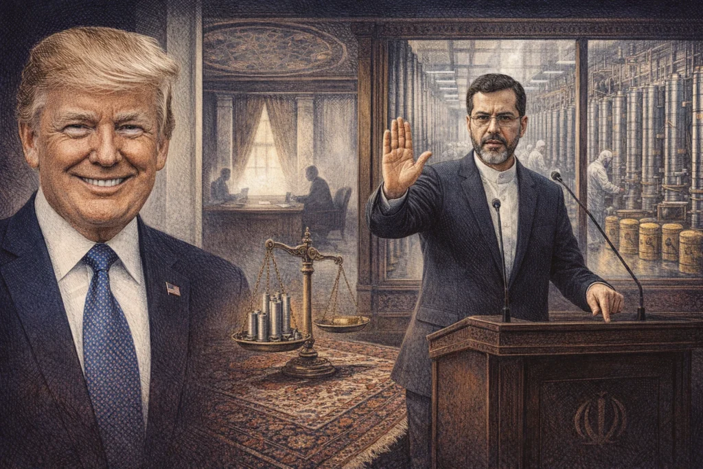 伊朗副外長打臉川普：絕不會把濃縮鈾交給美國