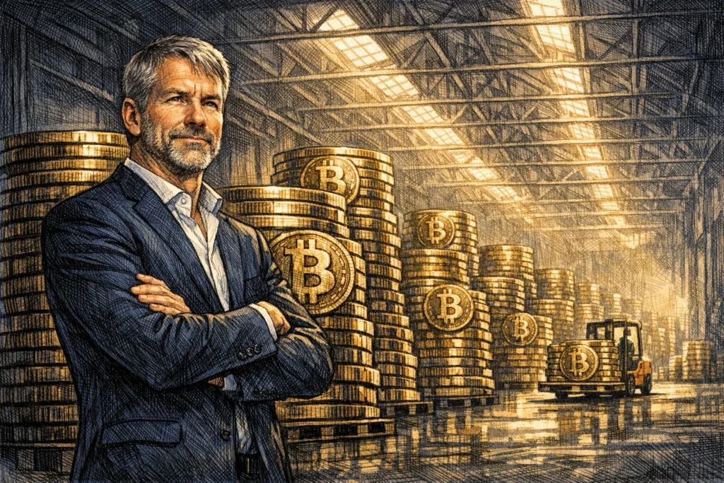 Michael Saylor預告「比特幣更大加倉」，Strategy 同步將 STRC 改半月配息