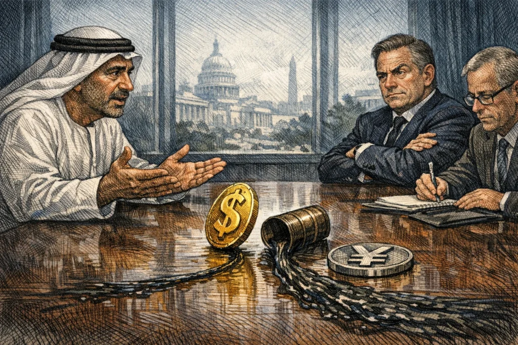 阿聯酋央行警告美國要「美元救援」：給不了就改人民幣賣石油，石油美元面臨最直接挑戰