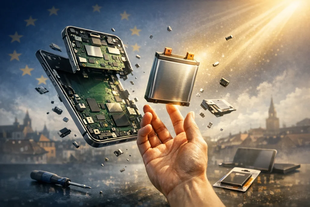 歐盟「強制手機可換電池」新規 2027 上路，蘋果、三星面臨重大生產挑戰