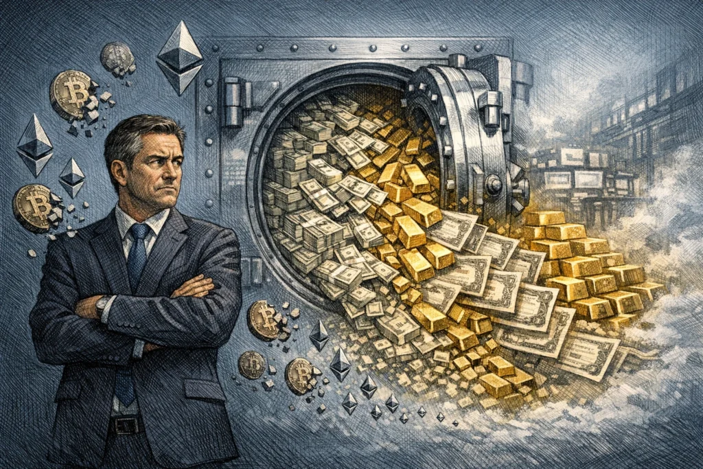 穩定幣USDe大縮水後，Ethena決定去炒美股和黃金了？