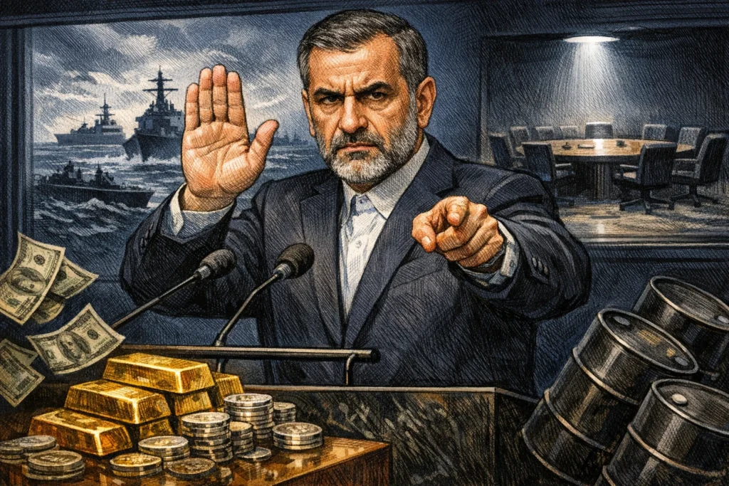 伊朗官媒釋出美國將解除海上封鎖訊號，貴金屬、比特幣暴漲，戰爭或走向真正停火