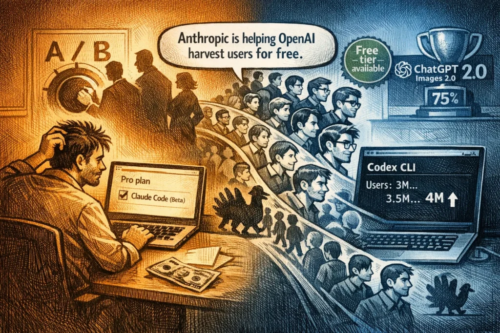 Anthropic自己引爆Claude Code退訂潮，送了OpenAI Codex一場巨大行銷秀