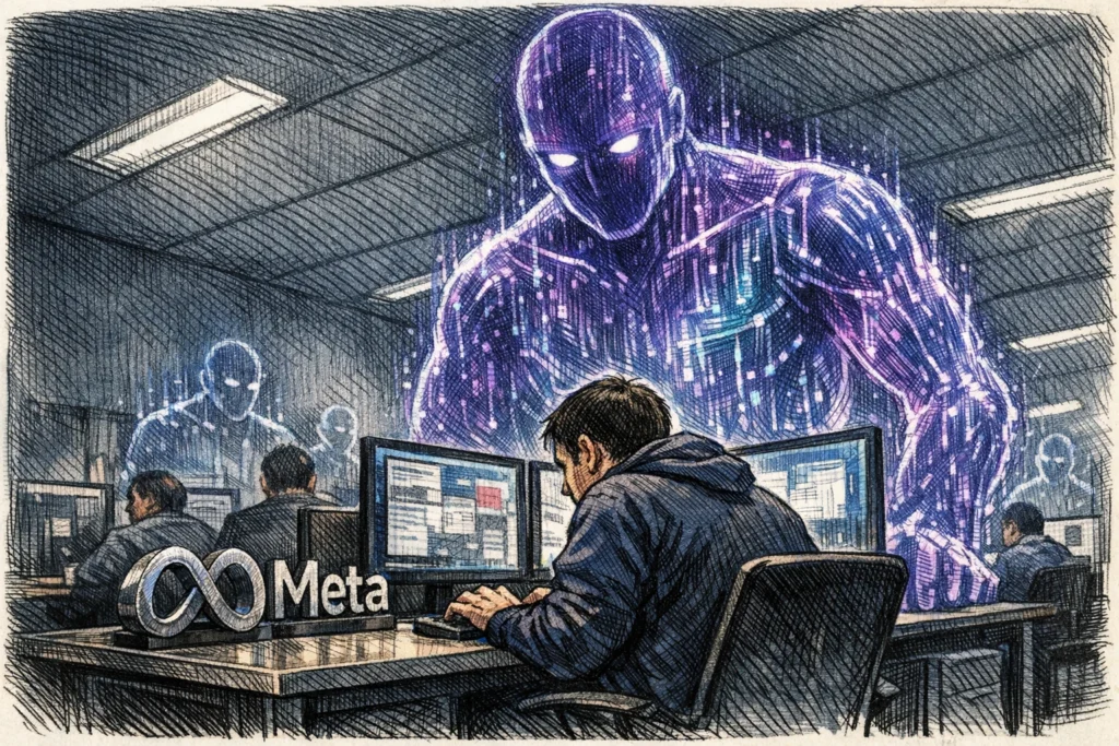 Meta 強制在員工電腦安裝監控，用來訓練 AI 模型，技術長：不接受拒絕